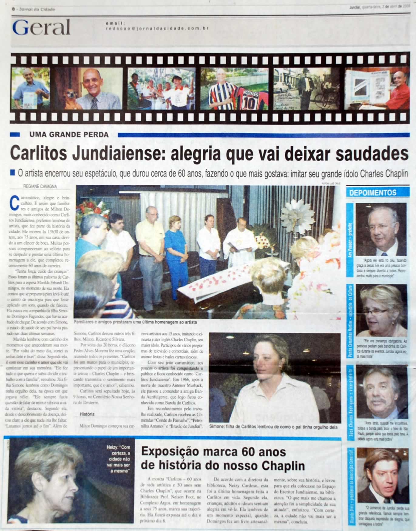 Jornal da Cidade - 02/04/2008