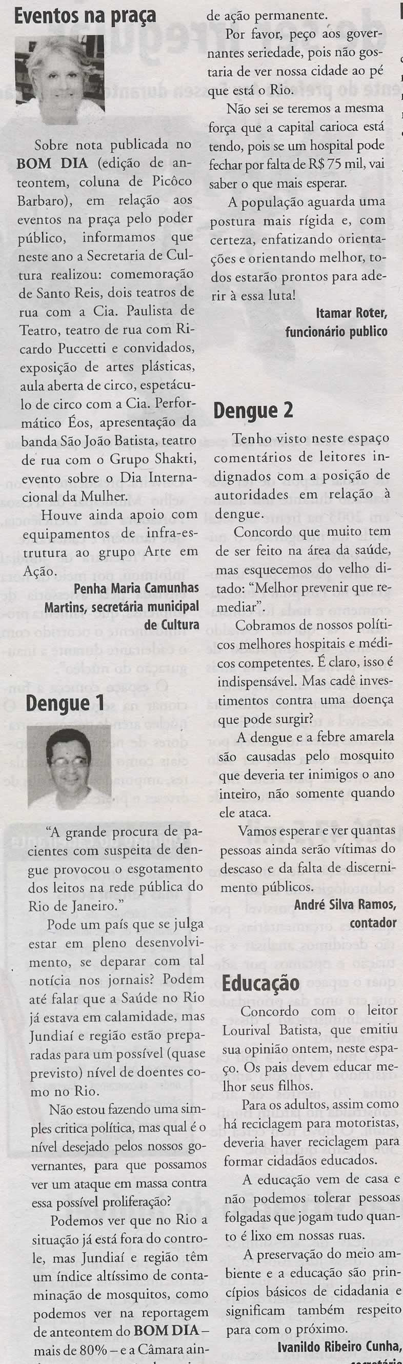Bom Dia Jundiaí - 03/04/2008