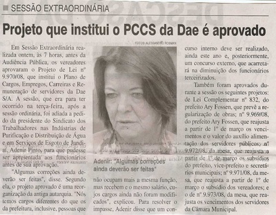 Jornal da Cidade - 03/04/2008