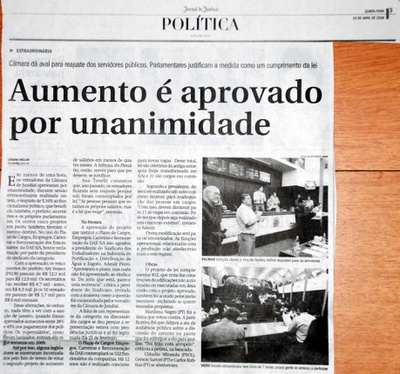Jornal de Jundiaí - 03/04/2008