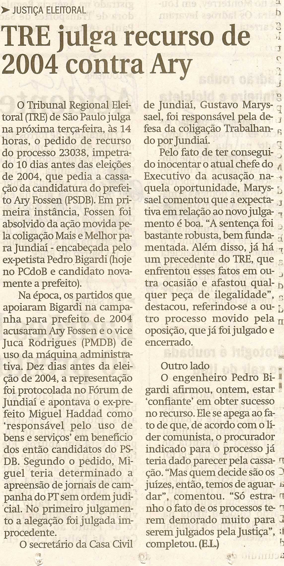 Jornal de Jundiaí - 04/04/2008