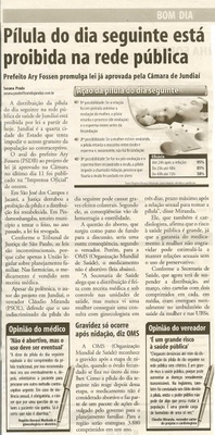 Bom Dia Jundiaí - 05/04/2008