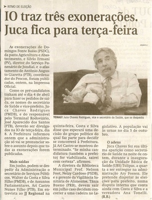 Jornal de Jundiaí - 05/04/2008