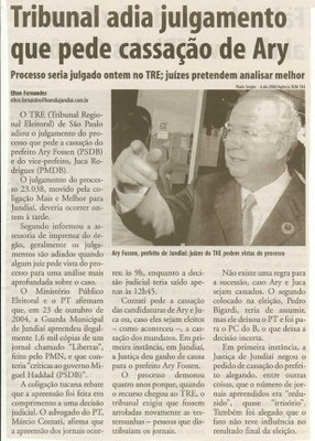 Bom Dia Jundiaí - 09/04/2008