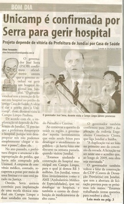 Bom Dia Jundiaí - 11/04/2008