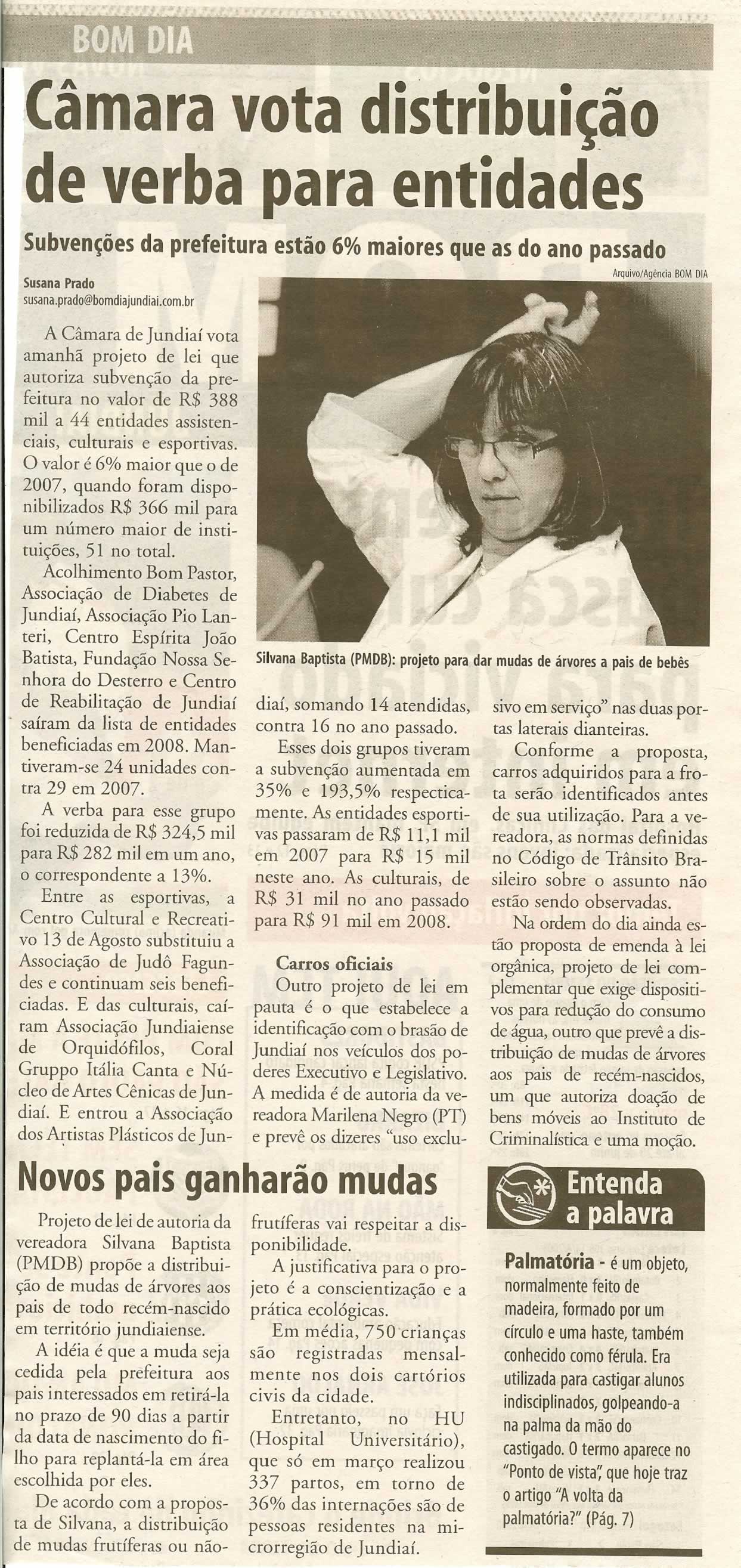 Bom Dia Jundiaí - 14/04/2008