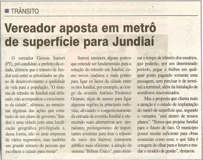 Jornal da Cidade - 13/04/2008