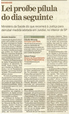 O Estado de S. Paulo - 14/04/2008