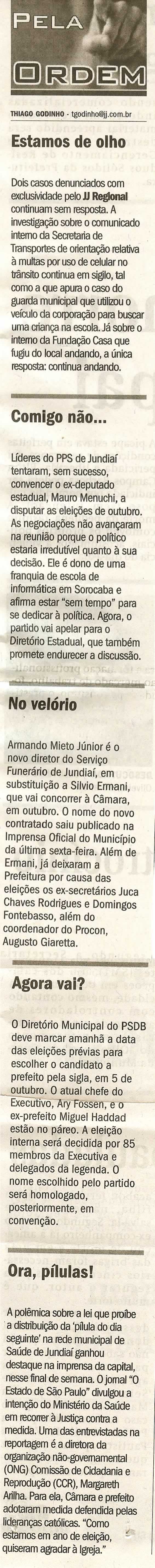 Jornal de Jundiaí - 15/04/2008