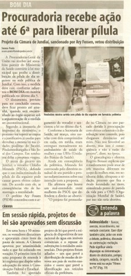 Bom Dia Jundiaí - 16/04/2008