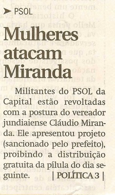 Jornal de Jundiaí - 17/04/2008