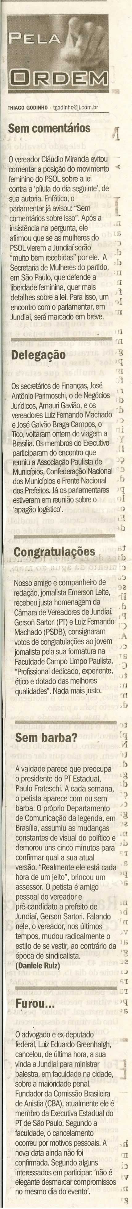 Jornal de Jundiaí - 18/04/2008