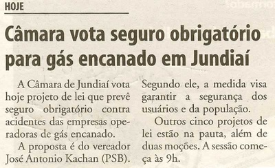 Bom Dia Jundiaí - 22/04/2008