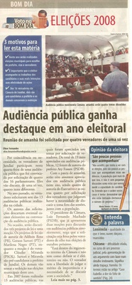 Bom Dia Jundiaí - 22/04/2008