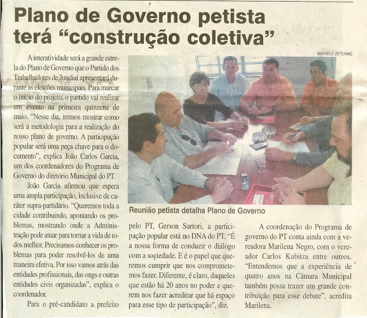 Jornal da Cidade - 20/04/2008