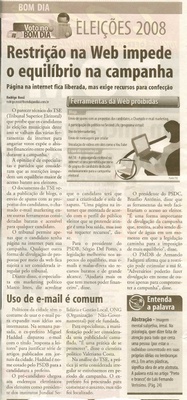 Bom Dia Jundiaí - 20/04/2008