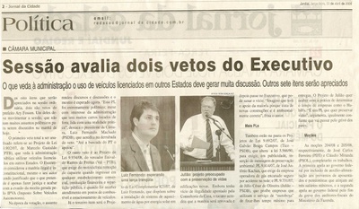 Jornal da Cidade - 22/04/2008
