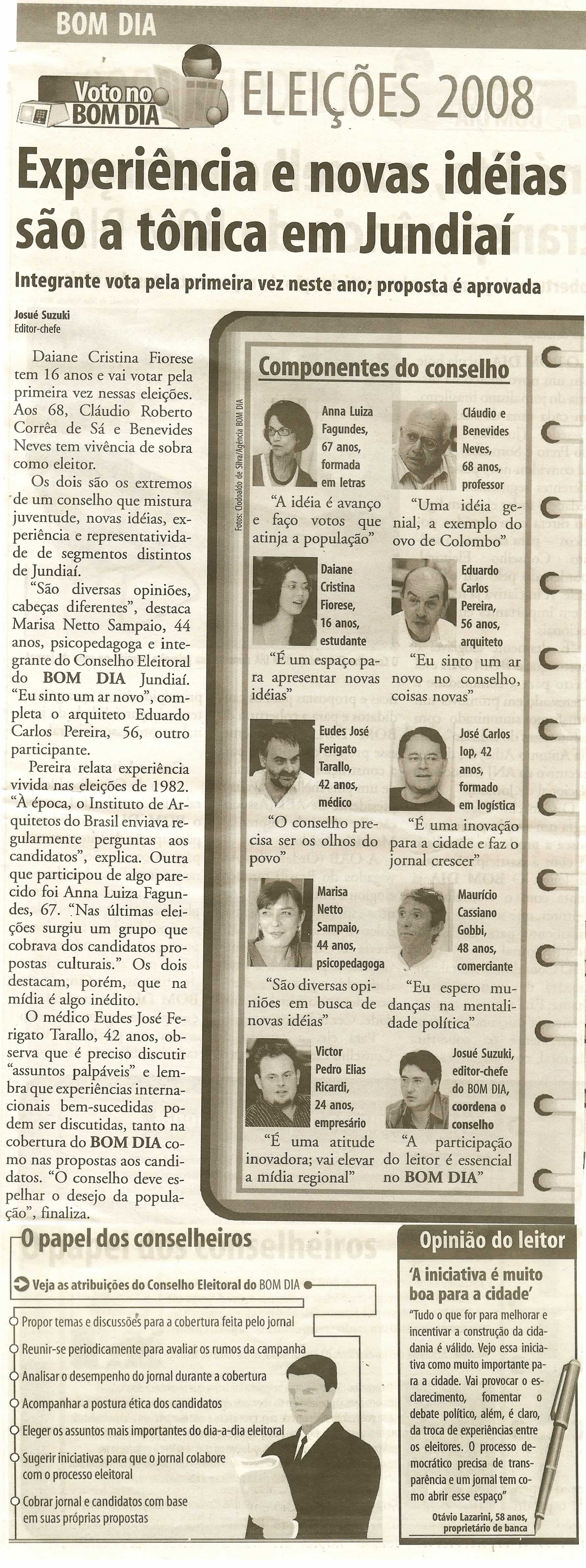 Bom Dia Jundiaí - 20/04/2008