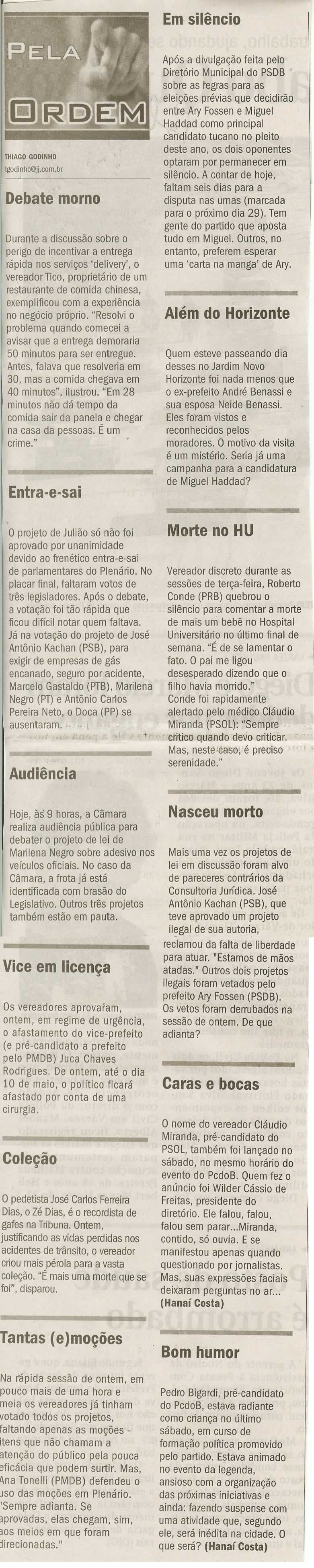 Jornal de Jundiaí - 23/04/2008