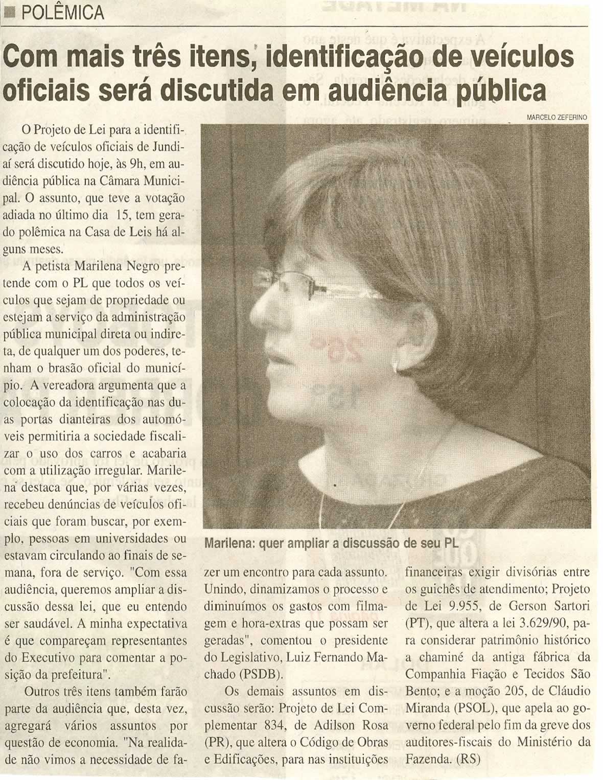 Jornal da Cidade - 23/04/2008