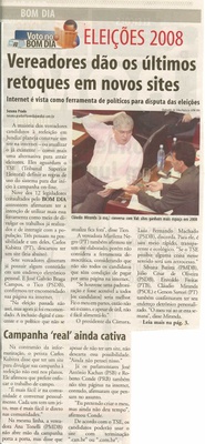 Bom Dia Jundiaí - 24/04/2008