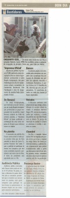Bom Dia Jundiaí - 24/04/2008