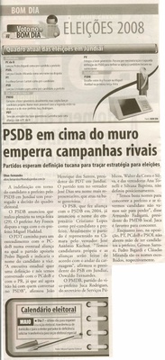 Bom Dia Jundiaí - 25/04/2008