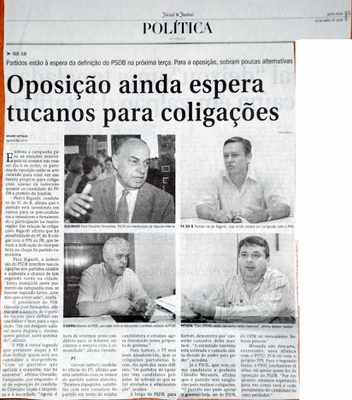 Jornal de Jundiaí - 25/04/2008