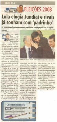 Bom Dia Jundiaí - 26/04/2008