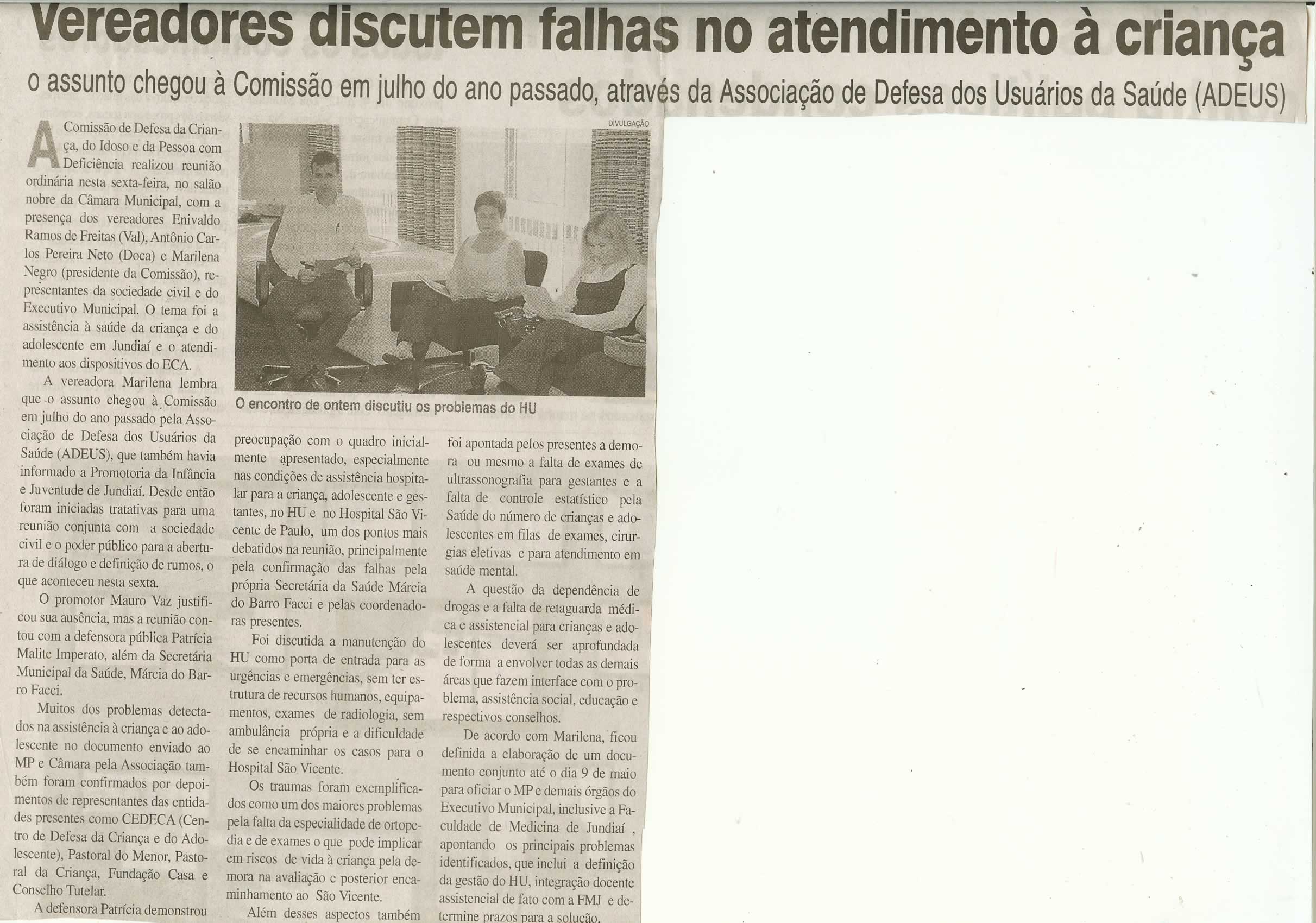 Jornal da Cidade - 26/04/2008