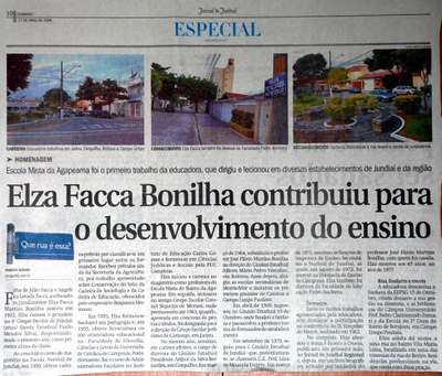 Jornal de Jundiaí - 27/04/2008