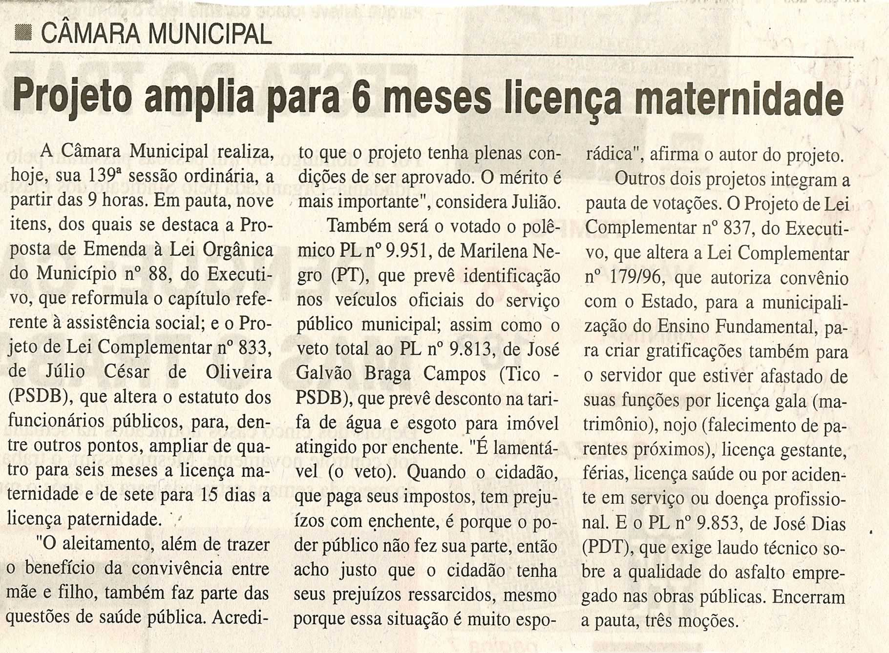 Jornal da Cidade - 29/04/2008