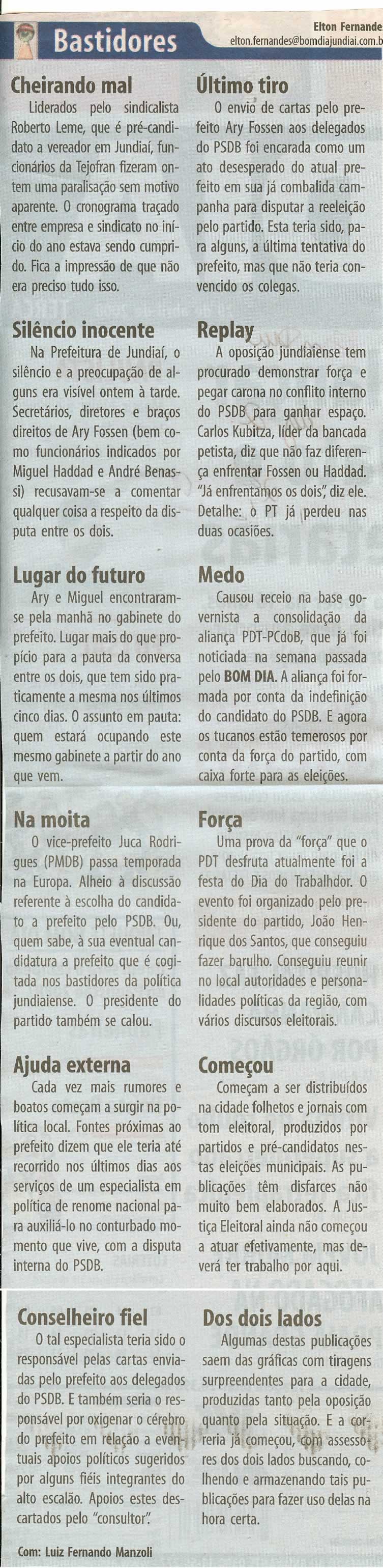 Bom Dia Jundiaí - 29/04/2008