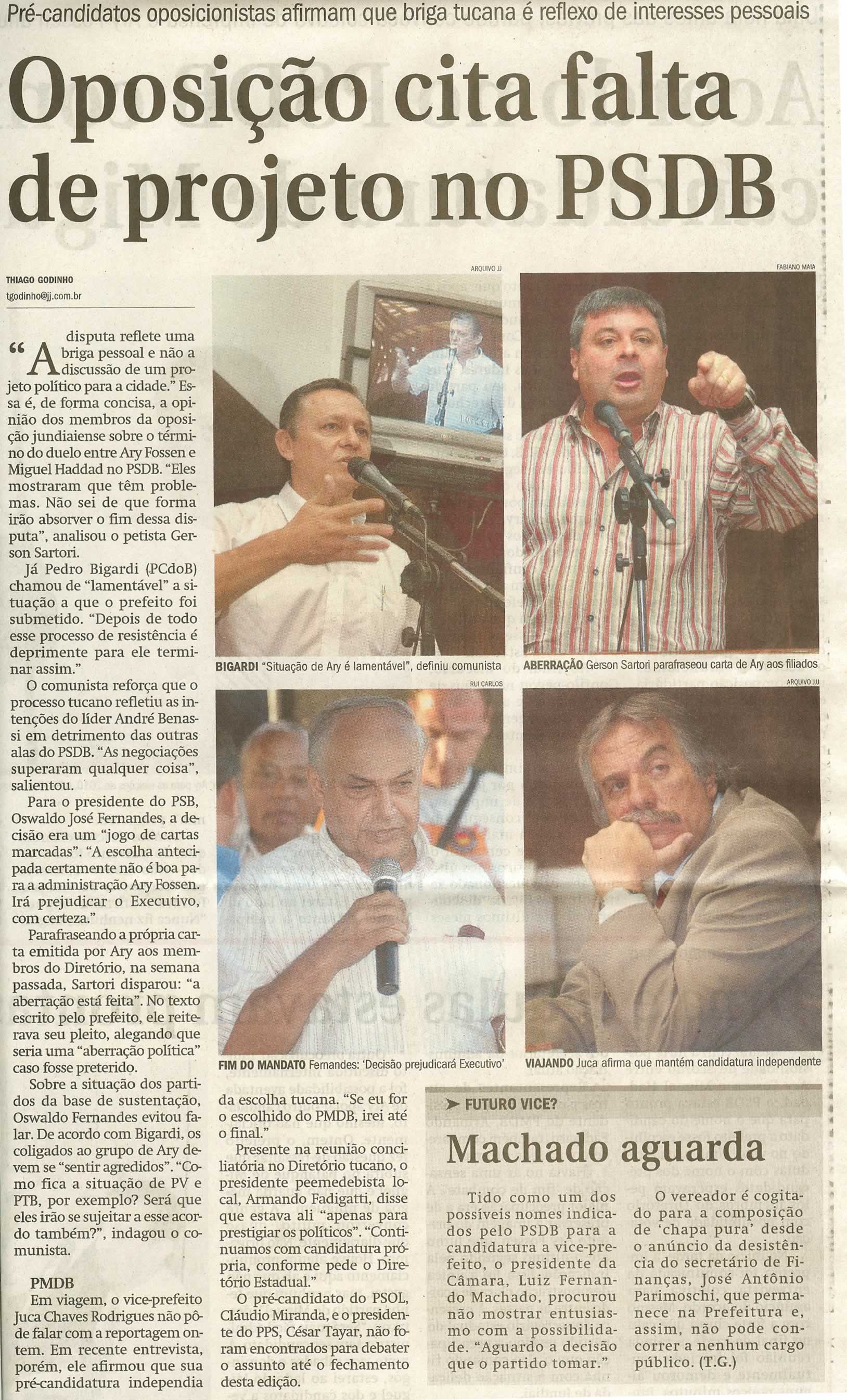 Jornal de Jundiaí - 30/04/2008