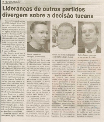 Jornal da Cidade - 30/04/2008
