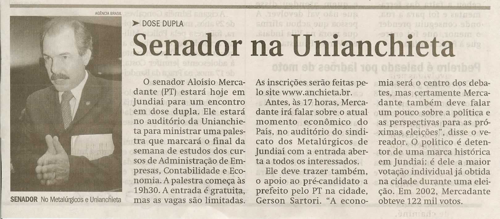 Jornal de Jundiaí - 05/05/2008