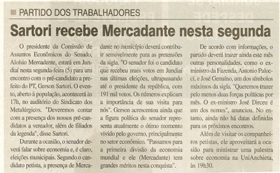 Jornal da Cidade - 04/05/2008
