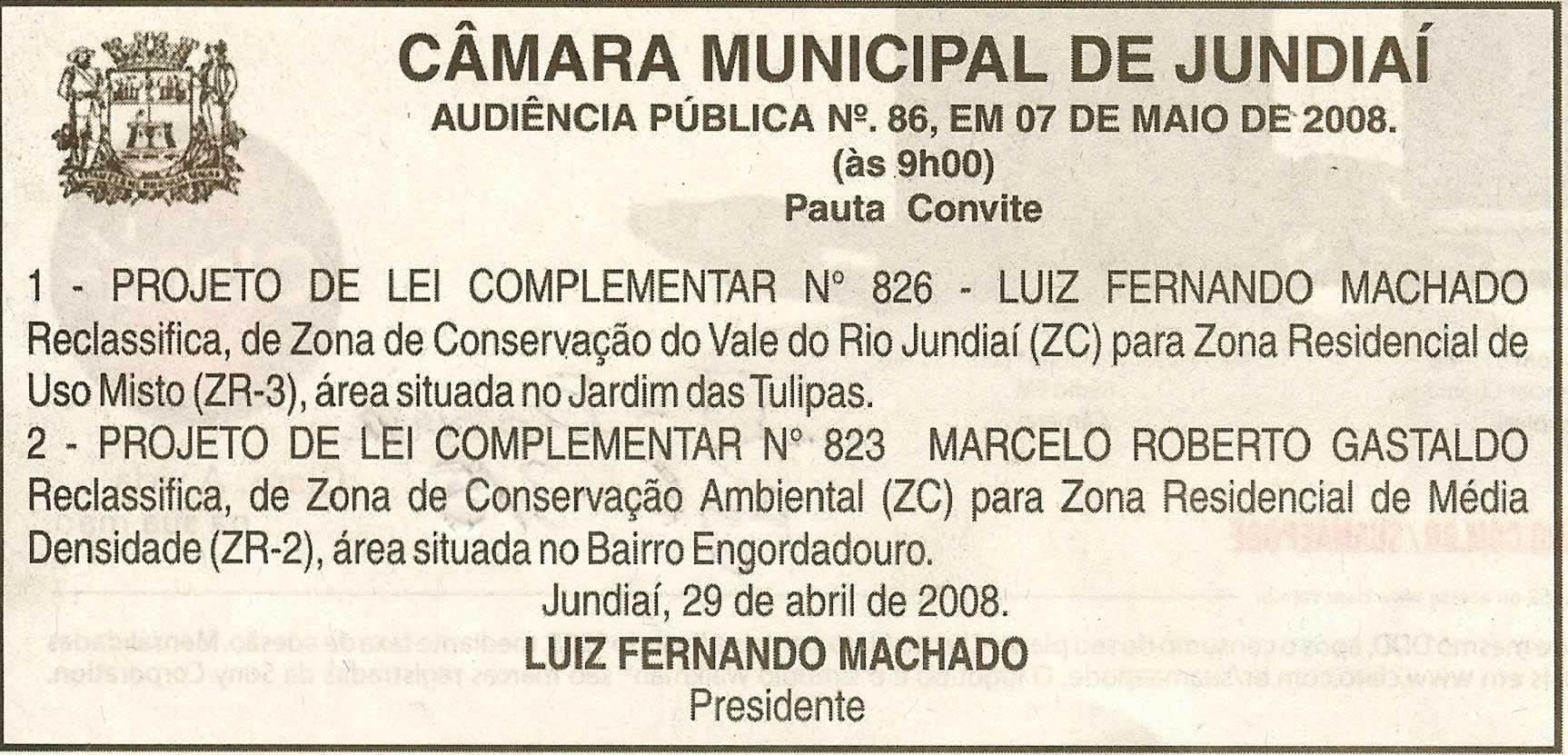 Jornal de Jundiaí - 03/05/2008