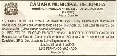 Jornal de Jundiaí - 03/05/2008