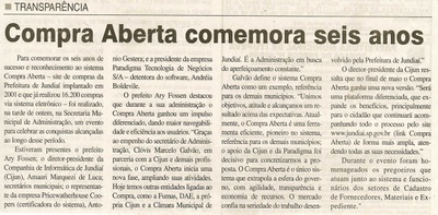 Jornal da Cidade - 01/05/2008