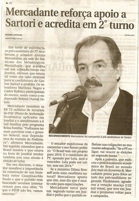 Jornal de Jundiaí - 06/05/2008