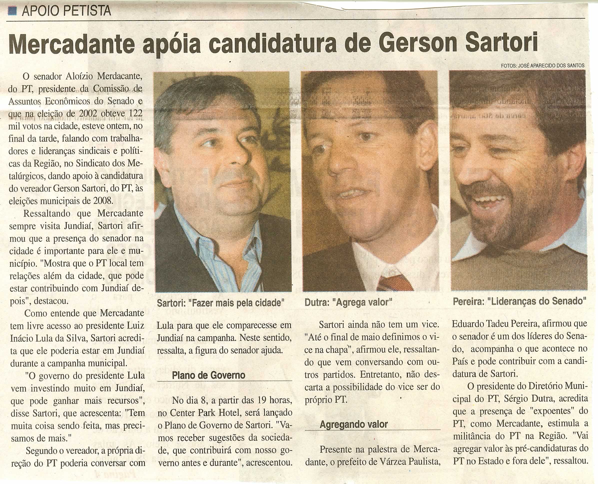 Jornal da Cidade - 06/05/2008
