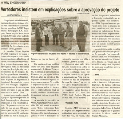 Jornal da Cidade - 06/05/2008