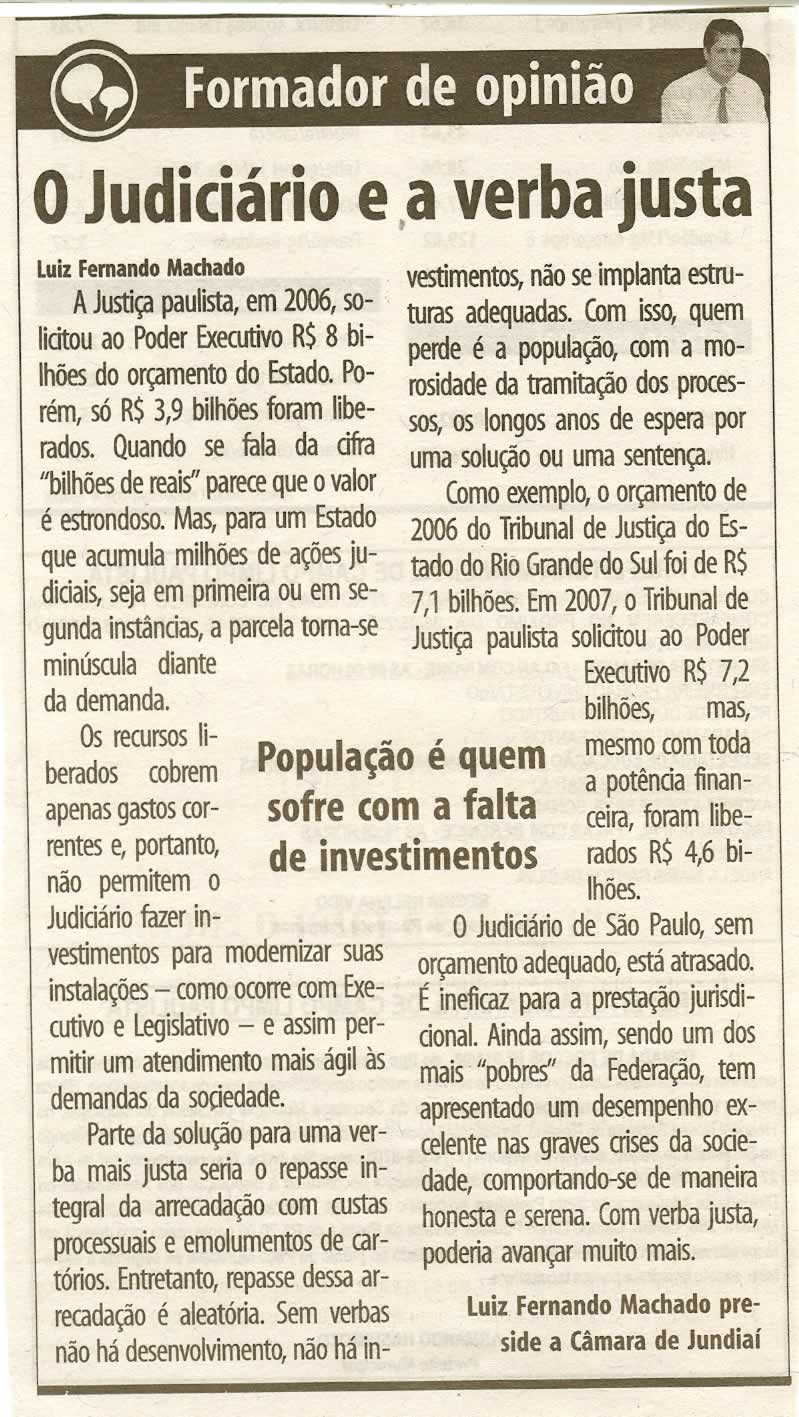 Bom Dia Jundiaí - 07/05/2008