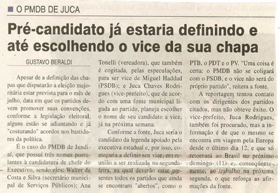 Jornal da Cidade - 09/05/2008