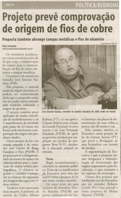 Bom Dia Jundiaí - 12/05/2008