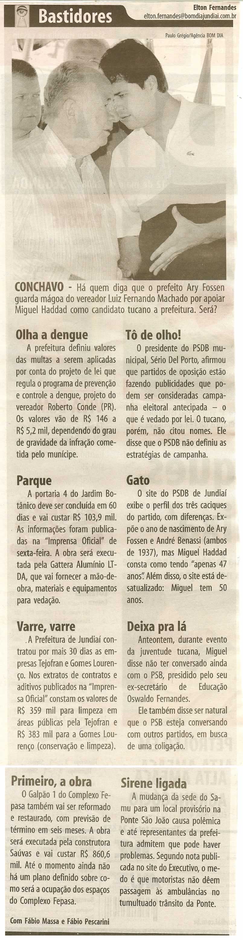 Bom Dia Jundiaí - 12/05/2008