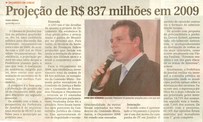 Jornal de Jundiaí - 10/05/2008