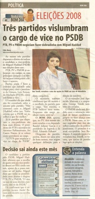 Bom Dia Jundiaí - 10/05/2008