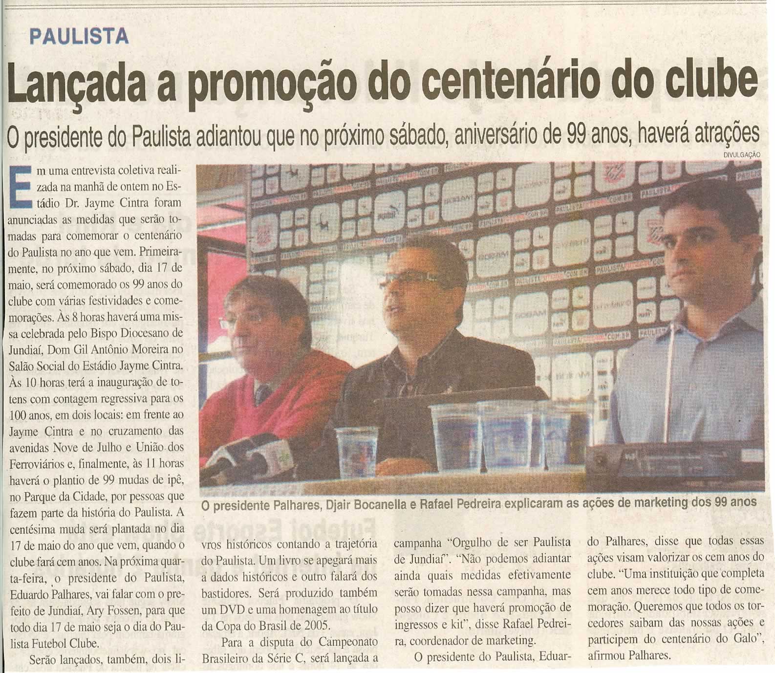 Jornal da Cidade - 10/05/2008